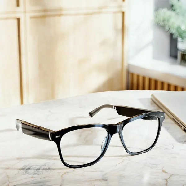 Echo Frames — Square in Classic Black